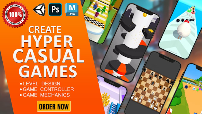 do unity game design and development  of all platforms