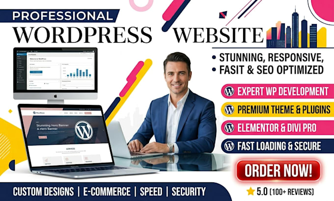 create a fast and responsive wordpress website