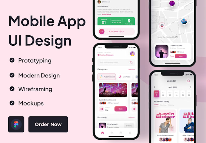 Do ui ux design for mobile app, website and wireframe by Ux_annu249 ...