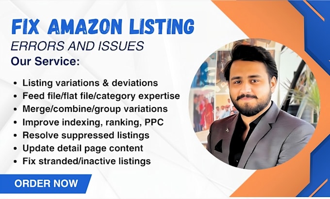 fix amazon listing issues, amazon listing errors, variation listing