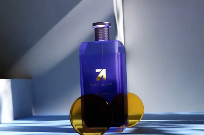 do 3d perfume bottle animation video 3d bottle modeling 3d comestic animation