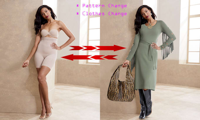 professionally enhance product colors and patterns for your ecommerce listings