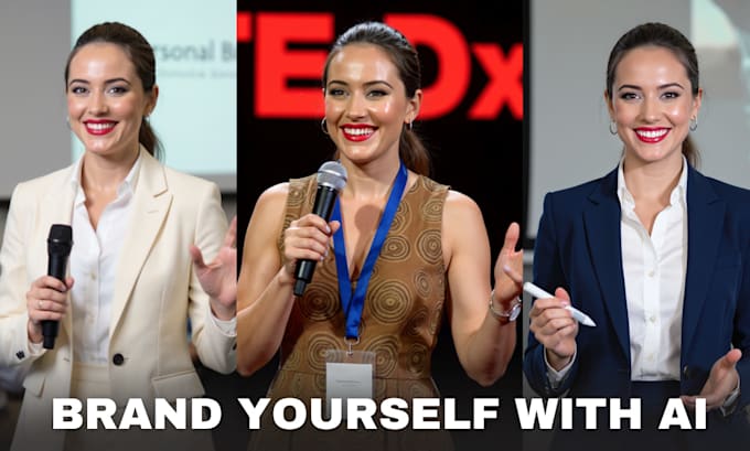 create realistic ai headshots of yourself for branding, linkedin, social media