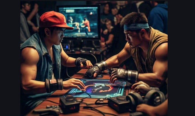 develop stunning fighting game for you in unity with ufe