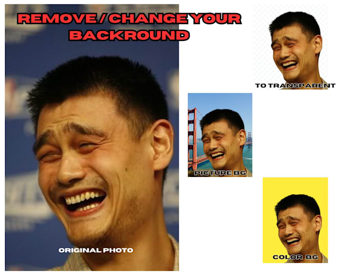 remove or change your backround photo faster