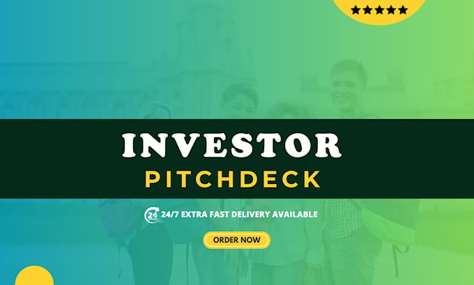 Do modern powerpoint presentation and investor pitch deck design by ...