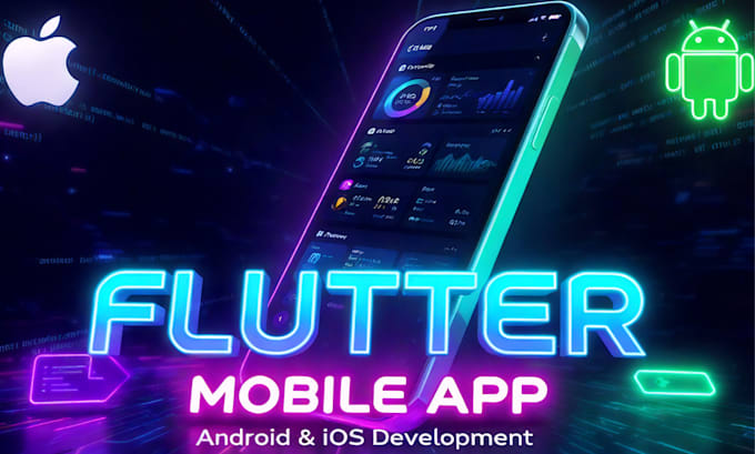 develop flutter mobile app and app development for android app and ios app