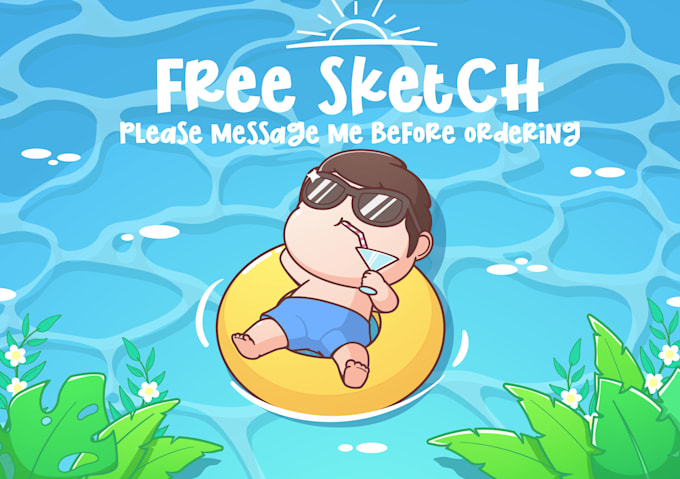 draw cute cartoon and chibi characters