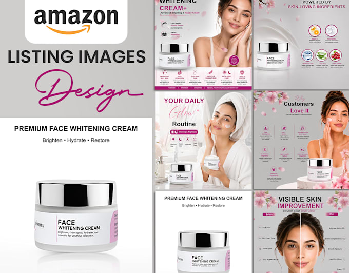 create premium ebay and amazon creatives and  info graphics