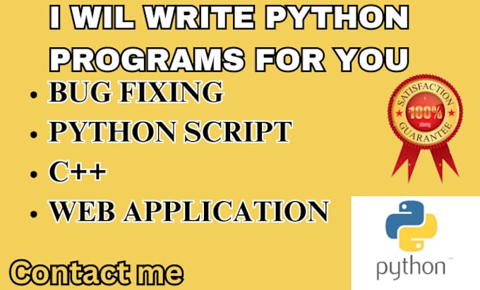 Code python script and program for file and data management, program ...