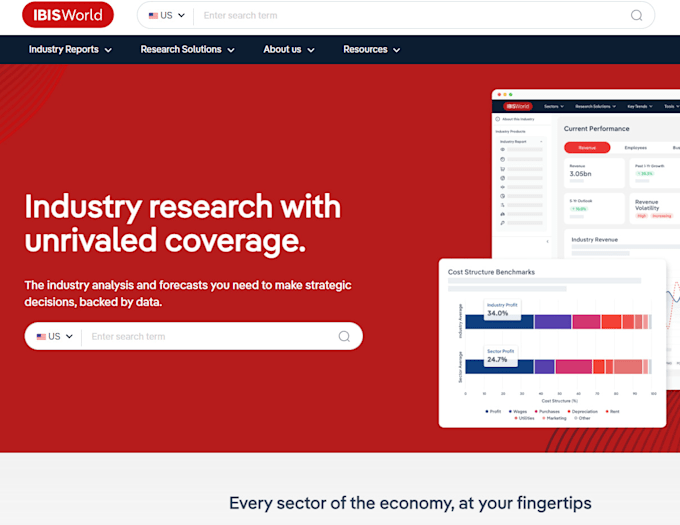 Ibis world industry research reports download usa uk european by