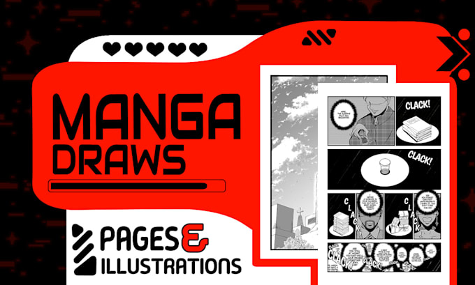 Be your storyboard or manga artist and draw from script by Tksk_nsk ...