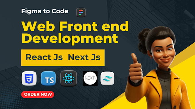 Do front end web development in react js and next js by Ruukate | Fiverr
