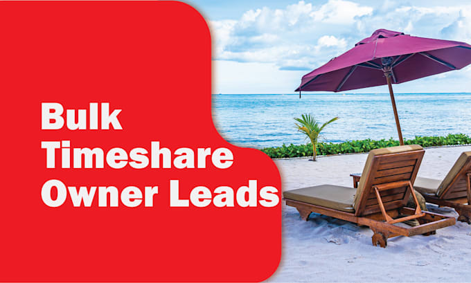 provide the best bulk timeshare leads list