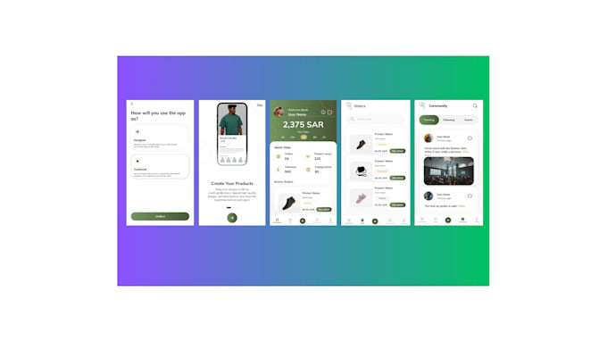 Build responsive and fast mobile apps with flutter by Luluvizz | Fiverr