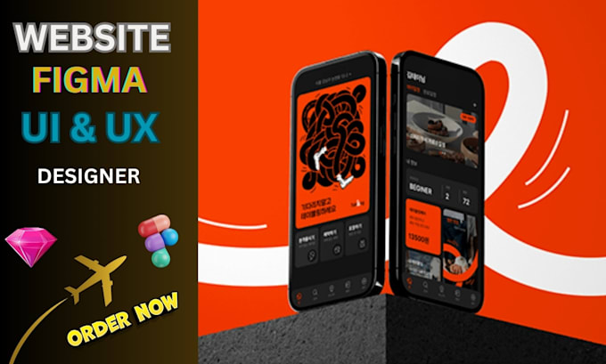 Do figma ui ux design for figma ewebsit, dashboard, mobile app design ...