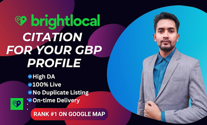 manually create high quality brightlocal citations for gbp ranking