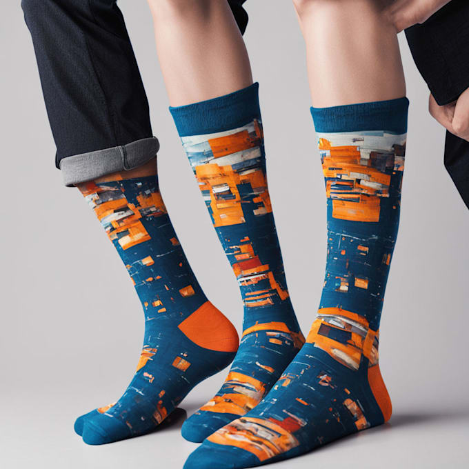 design awesome creative socks for you