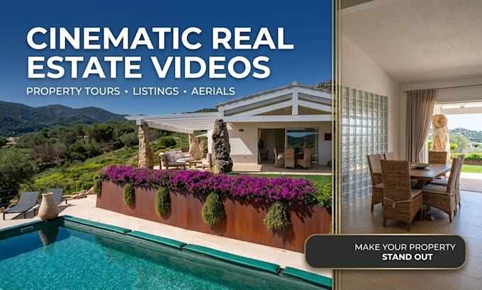 edit your real estate videos into cinematic property tours