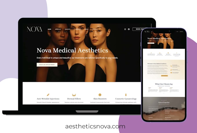 design a professional wordpress business website or landing page