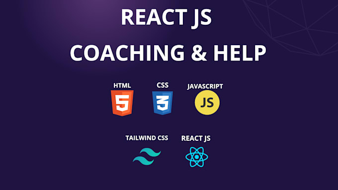 provide react js online coaching and help