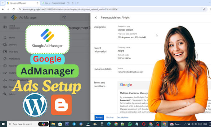 setup your google ad manager adx ads properly