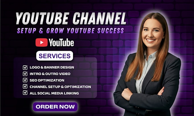 create and setup youtube your channel for fast growth