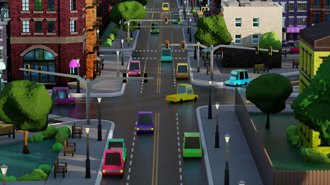 create a 3d illustration