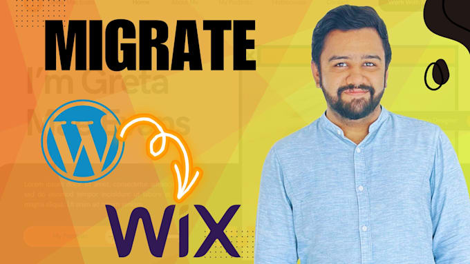 design, migrate wordpress to wix