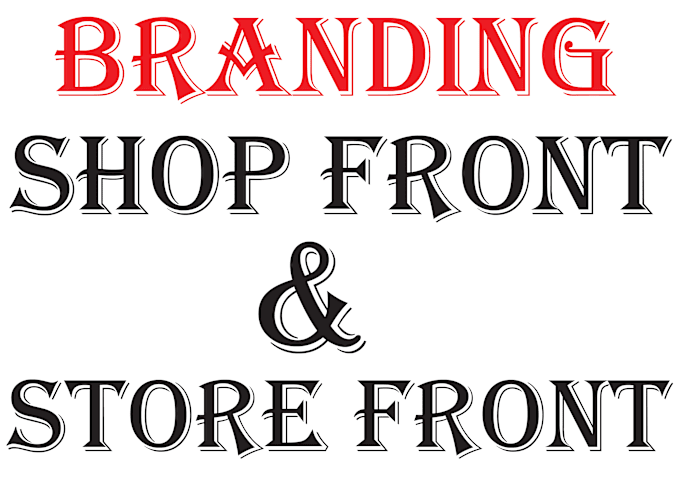 Create eye catchy shop front,store front design in 1 day by ...