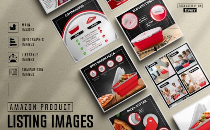 create amazon listing images and a plus content or ebc
