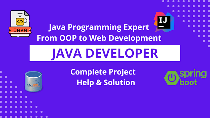 do java programming tasks projects oop to web development