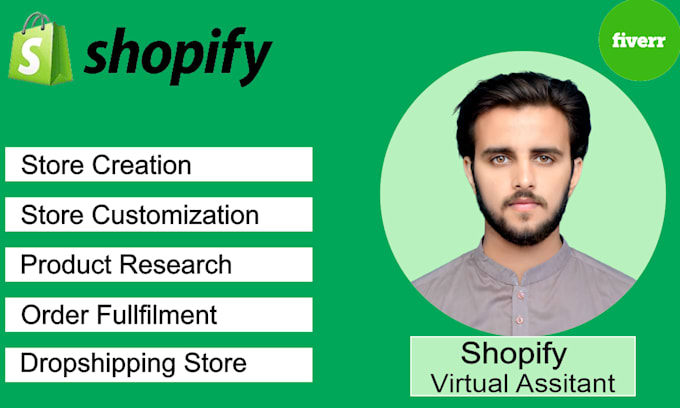be your expert shopify virtual assistant for seamless store management