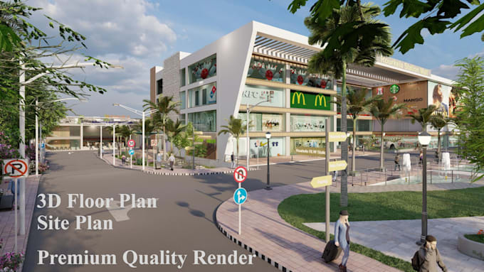 create 3d models and rendering for exterior and interior