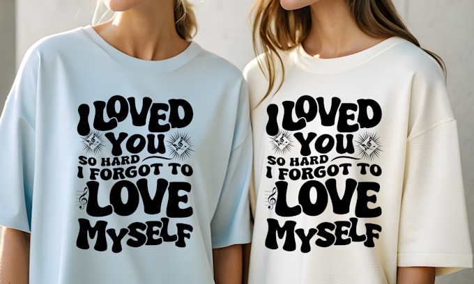 do custom typography t shirt designs for your brand