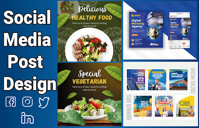 design unique monthly social media post in adobe illustrator