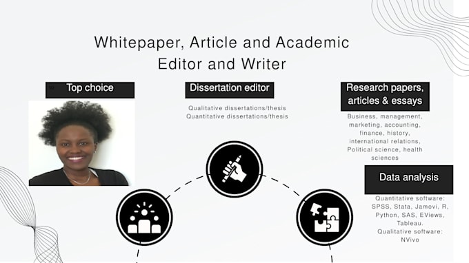 tutor, edit and proofread your research