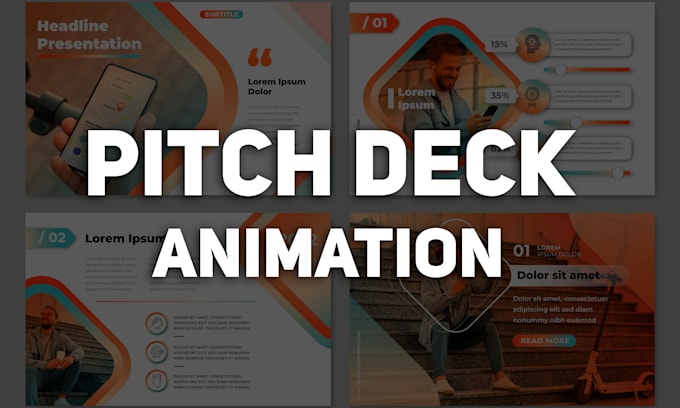 write, design, and animate pitch deck