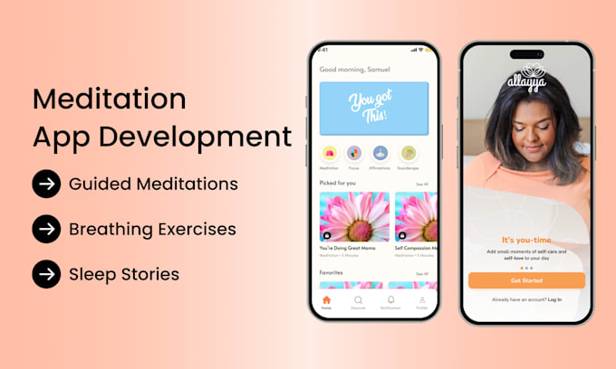 develop a high quality meditation app