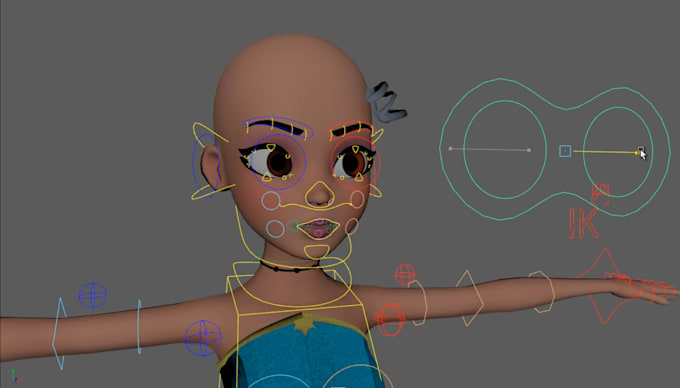 3d character rigging for animation and games by Andrew_munio | Fiverr