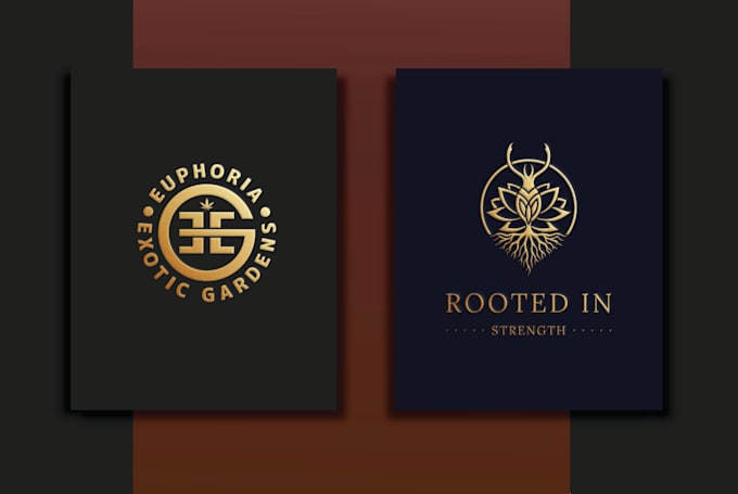do unique modern minimalist luxury business logo design