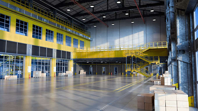 Do photorealistic 3d warehouse modelling and design by Ralphrel | Fiverr