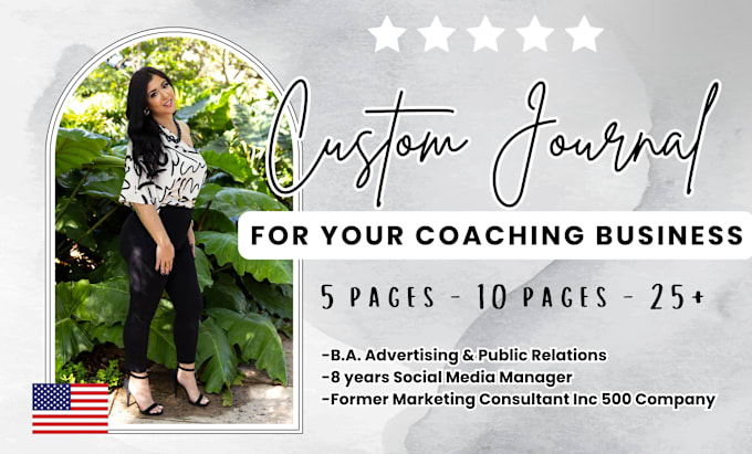 create a custom journal for your coaching business