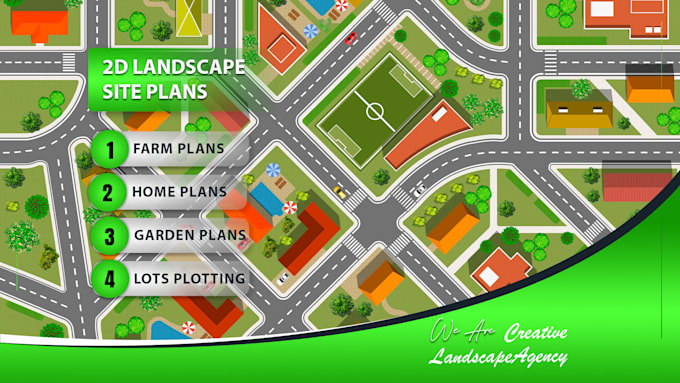 do detailed 2d landscape site plan, home plan, urban or farm plans, lot plotting