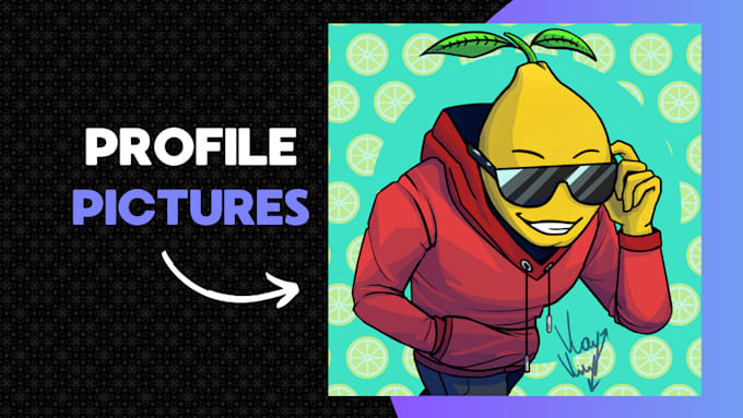 Profile Drawing Random Draw you a profile picture by Vayviene | Fiverr