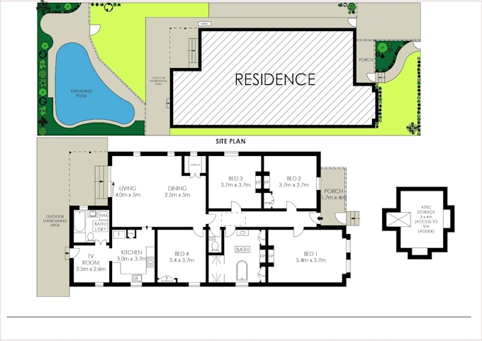 your 2d 3d floor plans for you