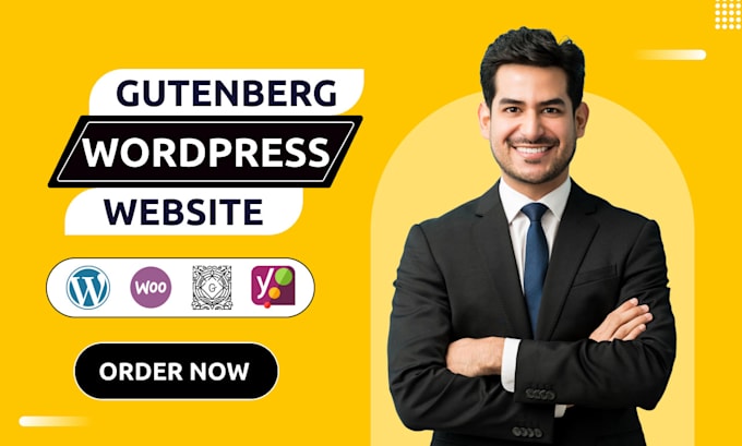 build a responsive wordpress website with gutenberg and kadence blocks