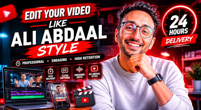 edit your video like ali abdaal style in 24 hours