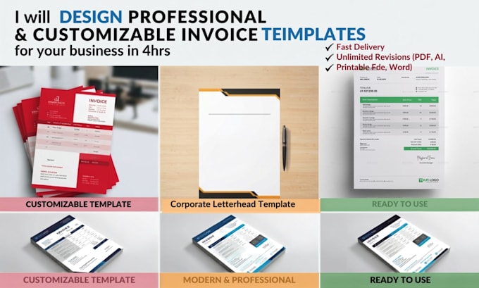 making invoice template for your business