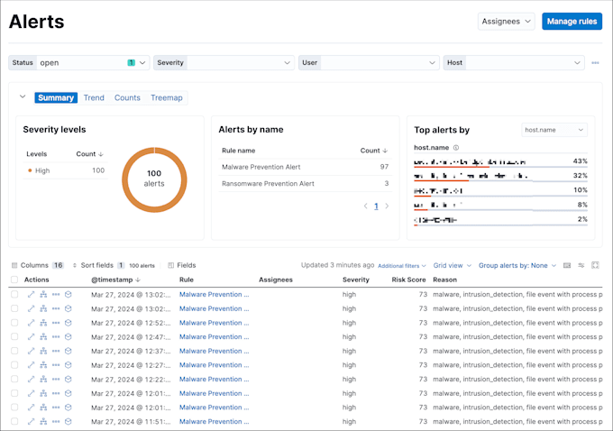 deploy elk and enable logging